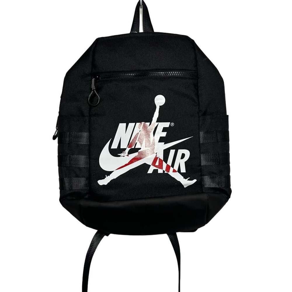 Jordan Jumpman Air Logo Classic Backpack Black 9A0257-023 Size Large